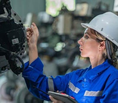 Engineering apprenticeships Female Mechanic