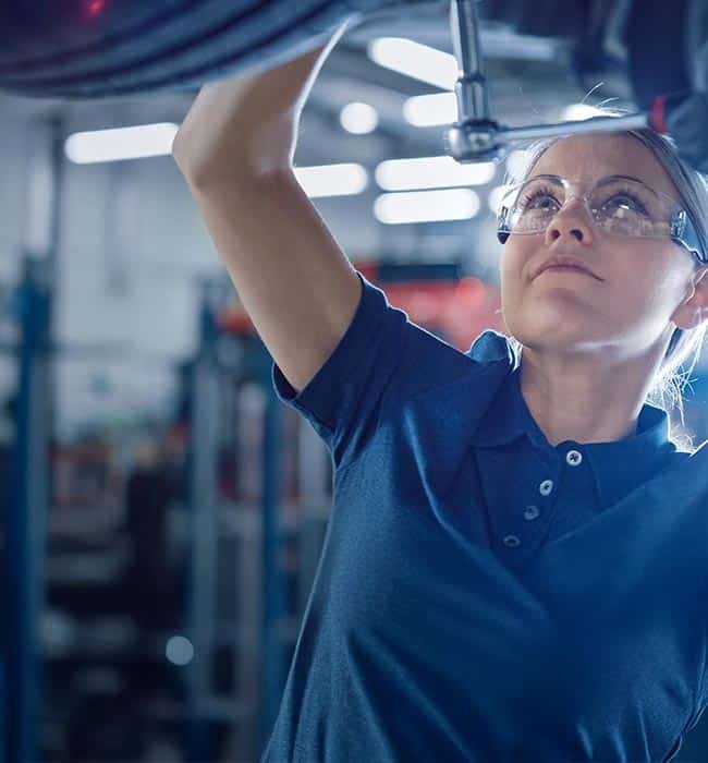 female mechanic
